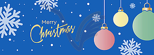 Merry Christmas. Template for greetings, banners, - vector image