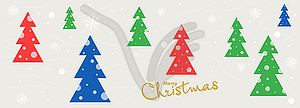 Template for New Year and Christmas greetings. - vector EPS clipart