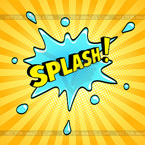 Comic sound effect - vector clip art