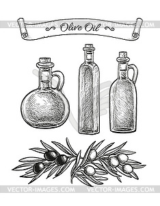 Olive set - vector clipart