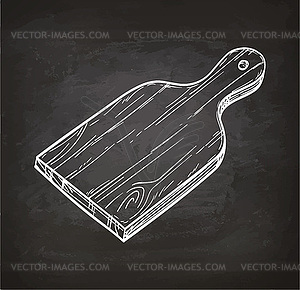 chopping board drawing