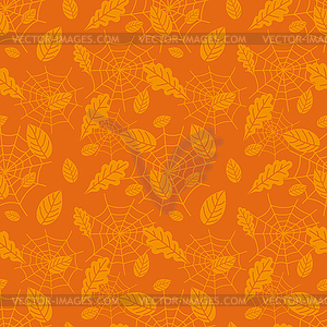 Autumn seamless pattern - vector clipart