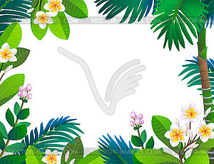 Summer banner template - vector clipart