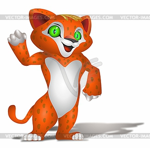 Leopard - vector clipart