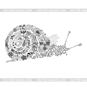 Snail - vector clip art
