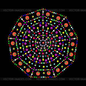 Point 1 - vector image
