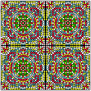 Point 6 - color vector clipart
