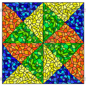 Mosaic tile. - vector image