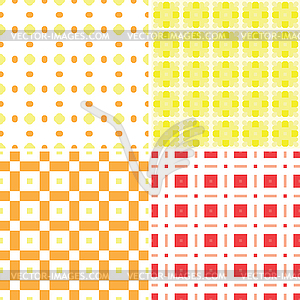 Seamless patterns - vector image