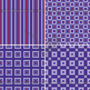 Seamless patterns - vector image