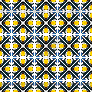 Portuguese tiles - vector image