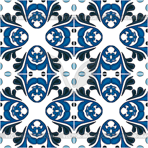 Portuguese tiles - vector clipart