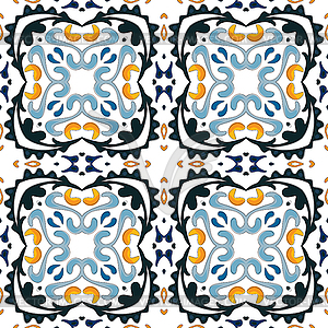 Portuguese tiles - vector image