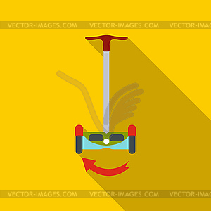 Gyroscope. icons in flat style - royalty-free vector clipart