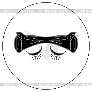 Gyroscope. icons in simple style. Element of design - vector clip art