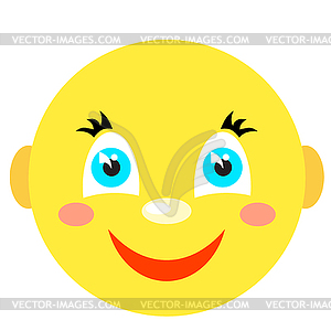 Smiles. Icons on a white background. Vector image - vector image