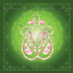 Decor Green - vector clipart