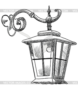 Street lantern- - vector clip art