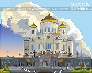 Colorful Moscow-10 - vector image