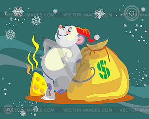 Christmas image  - vector clipart