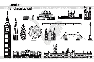 London City Skyline  - vector clip art