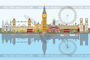 London skyline  - vector clipart