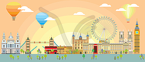 London skyline  - vector clipart