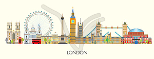 London skyline  - vector clipart