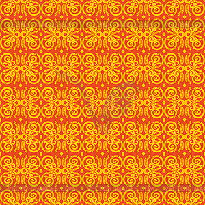 Ornamental seamless pattern abstract background - vector clipart