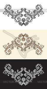 Set of hand drawing design element - vector clip art