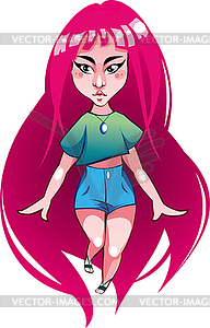 Doll (characte) _4 - vector image
