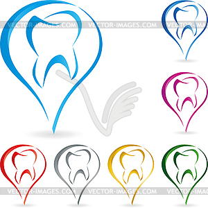 Tooth, tooth logo, doctor Logo - vector clip art