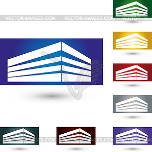 Real estate logo, Real estate agent, House - vector clip art