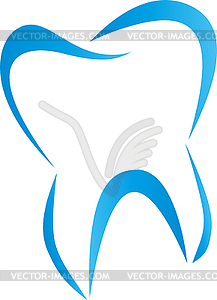 Зуб, стоматология, стоматологическая помощь, стоматолог, логотип - стоковый векторный клипарт