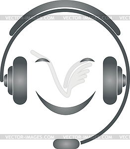 Operator, Personnel, Person, Headset, Logo - vector clipart