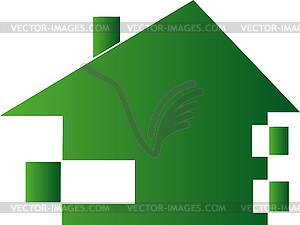 Houses, house, real estate, realtor, logo - vector clip art