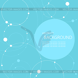 Abstract blue background - vector clipart