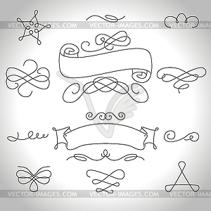 Calligraphic - vector image