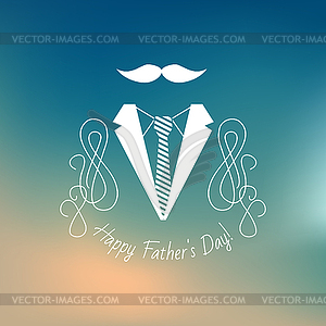 Father`s Day - vector image