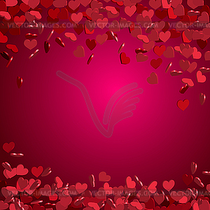 Valentine abstract background - vector image