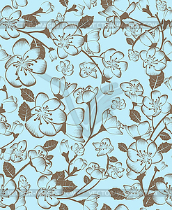 Floral pattern - vector clipart