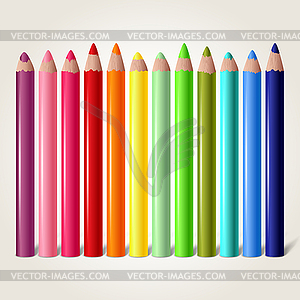 Pencils - royalty-free vector image