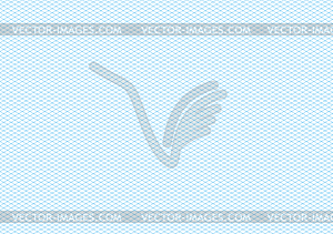 Cyan color isometric grid , a4 size background - vector clipart