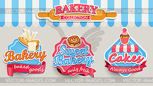 Bakery design template - vector EPS clipart