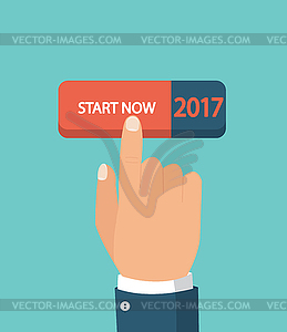 Start up beginning concept - vector image