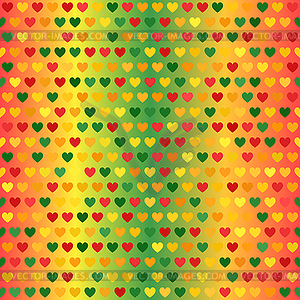 Heart pattern. Seamless background - vector clipart