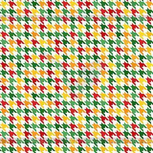 Houndstooth pattern. Seamless background - vector clip art