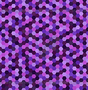 Hexagon pattern. Seamless background - vector clipart