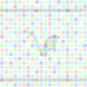 Square pattern. Seamless background - vector clipart