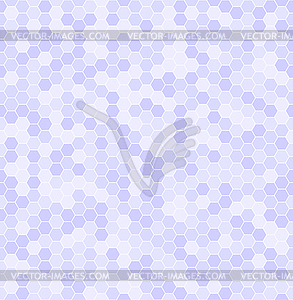 Violet hexagon pattern. Seamless background - vector clip art